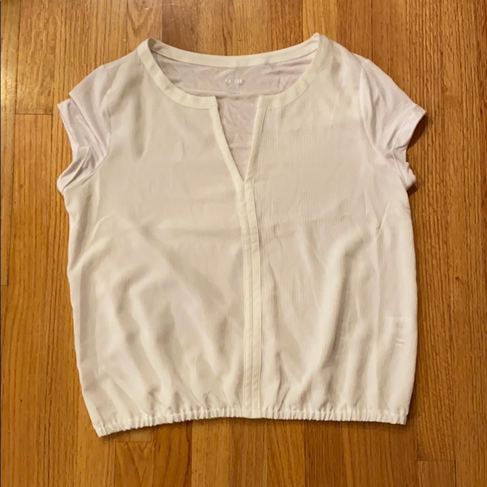 white blouse